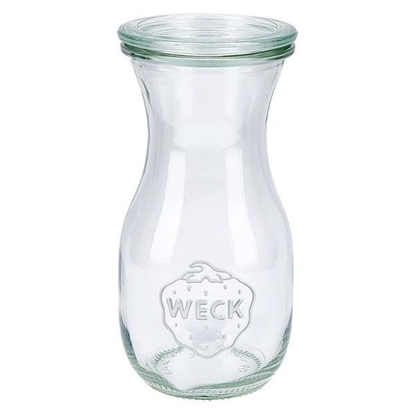 290ml Saftflasche mit Glasdeckel WECK RR60
