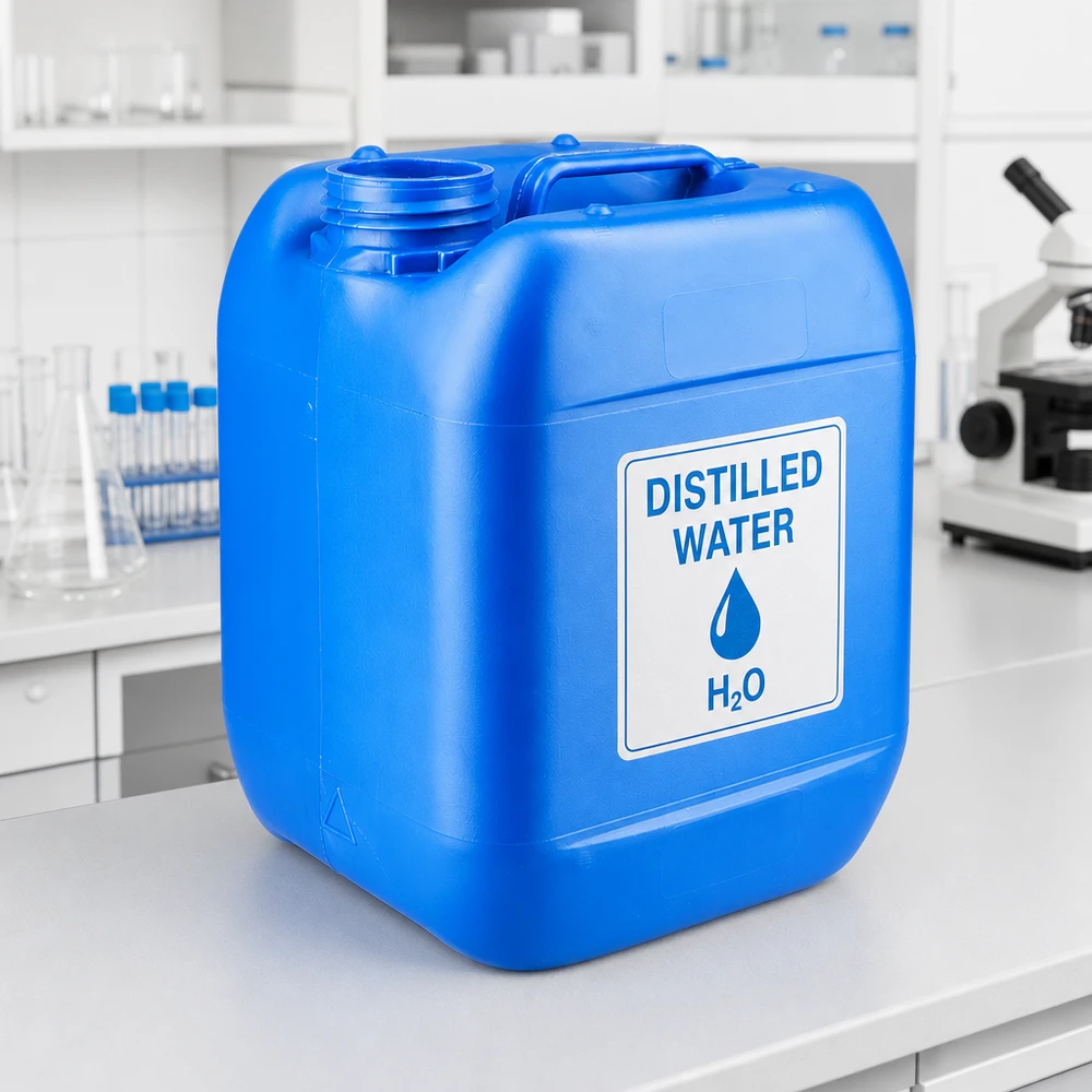 Kanister 5 Liter blau ohne Verschluss Blauer Kanister 5 Liter ohne Verschluss mit Schraubgewinde und stabilem Tragegriff