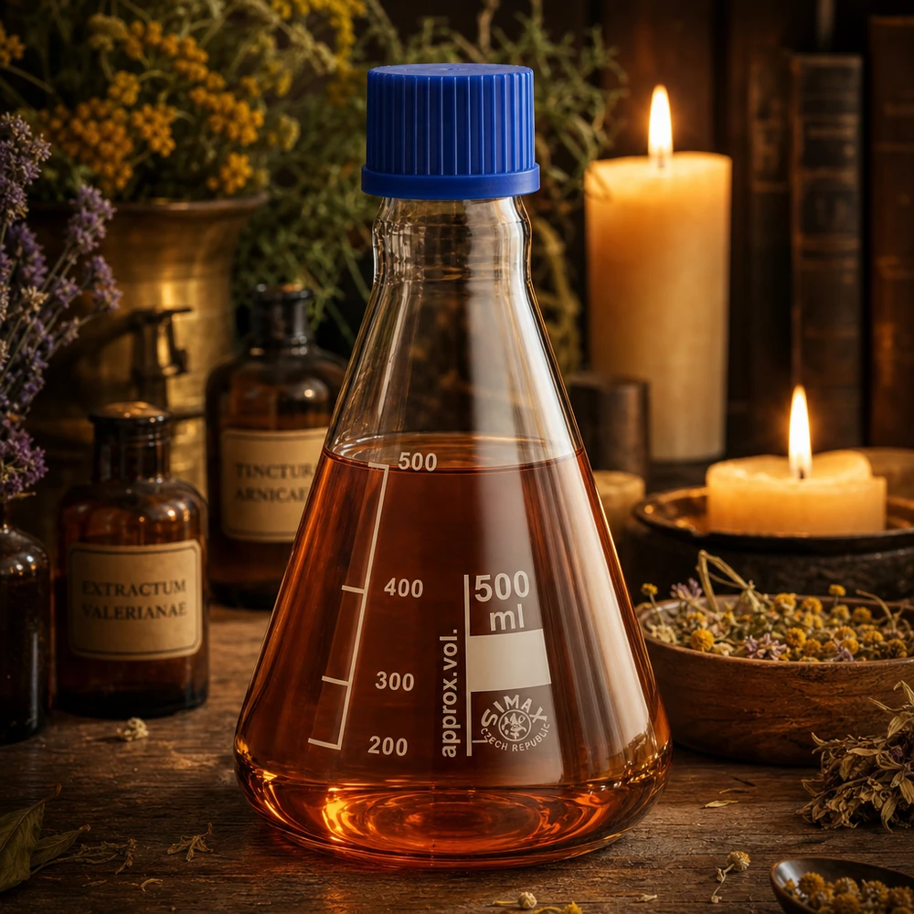 Beuta professionale da 500 ml ideale per distillazione e sintesi