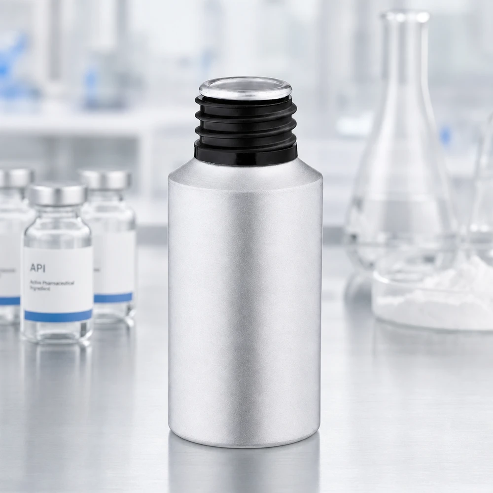 30ml gebeizte Aluflasche 30ml gebeizte Aluflasche mit präziser Dosierungsmöglichkeit für wissenschaftliche Experimente