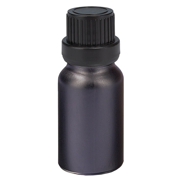 10ml Flasche 11mm Schraubverschluss schwarz Originalitätsverschluss BlackLine UT18/10
