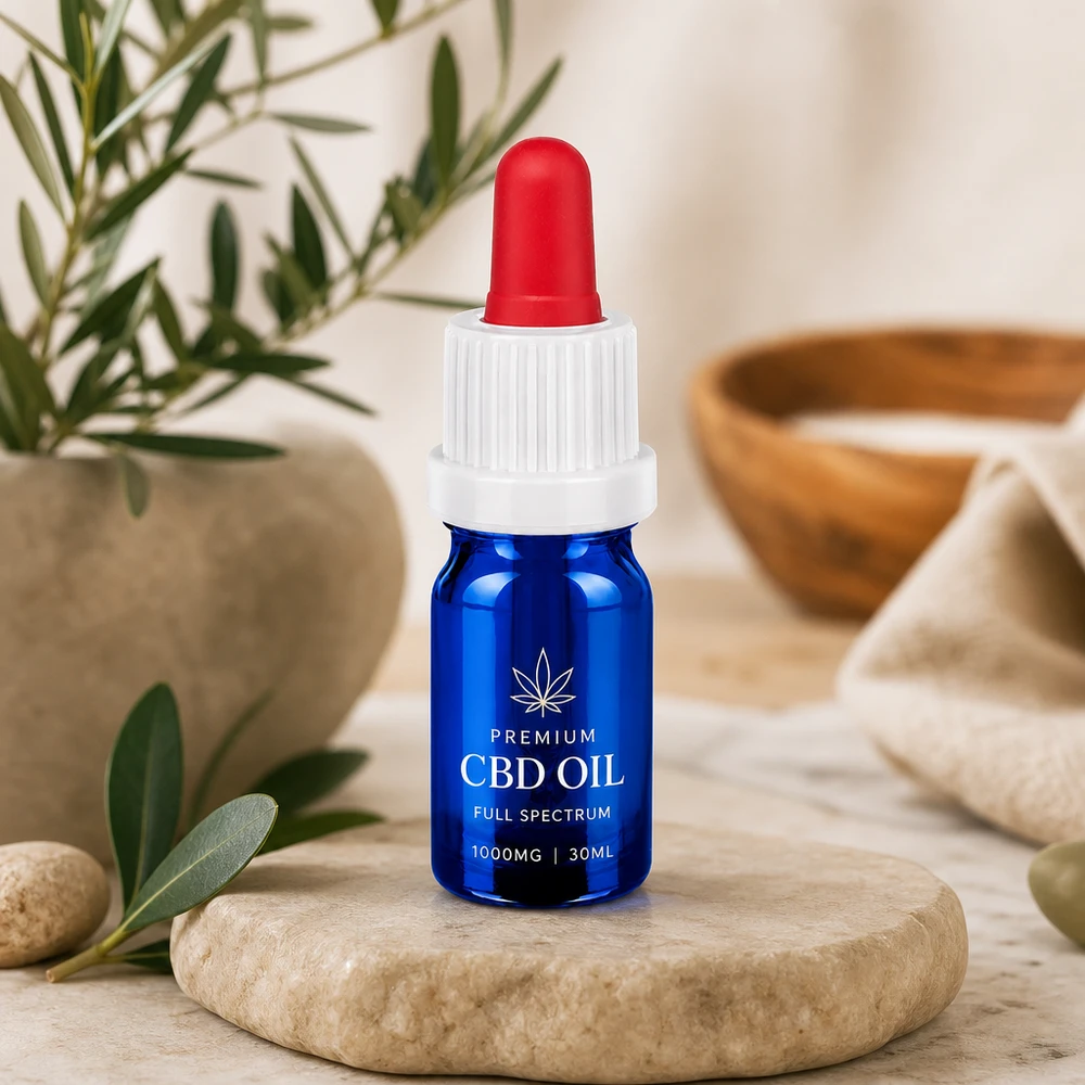 Bottiglia di vetro blu a protezione UV da 5 ml con pipetta a prova di perdite per sostanze sensibili alla luce