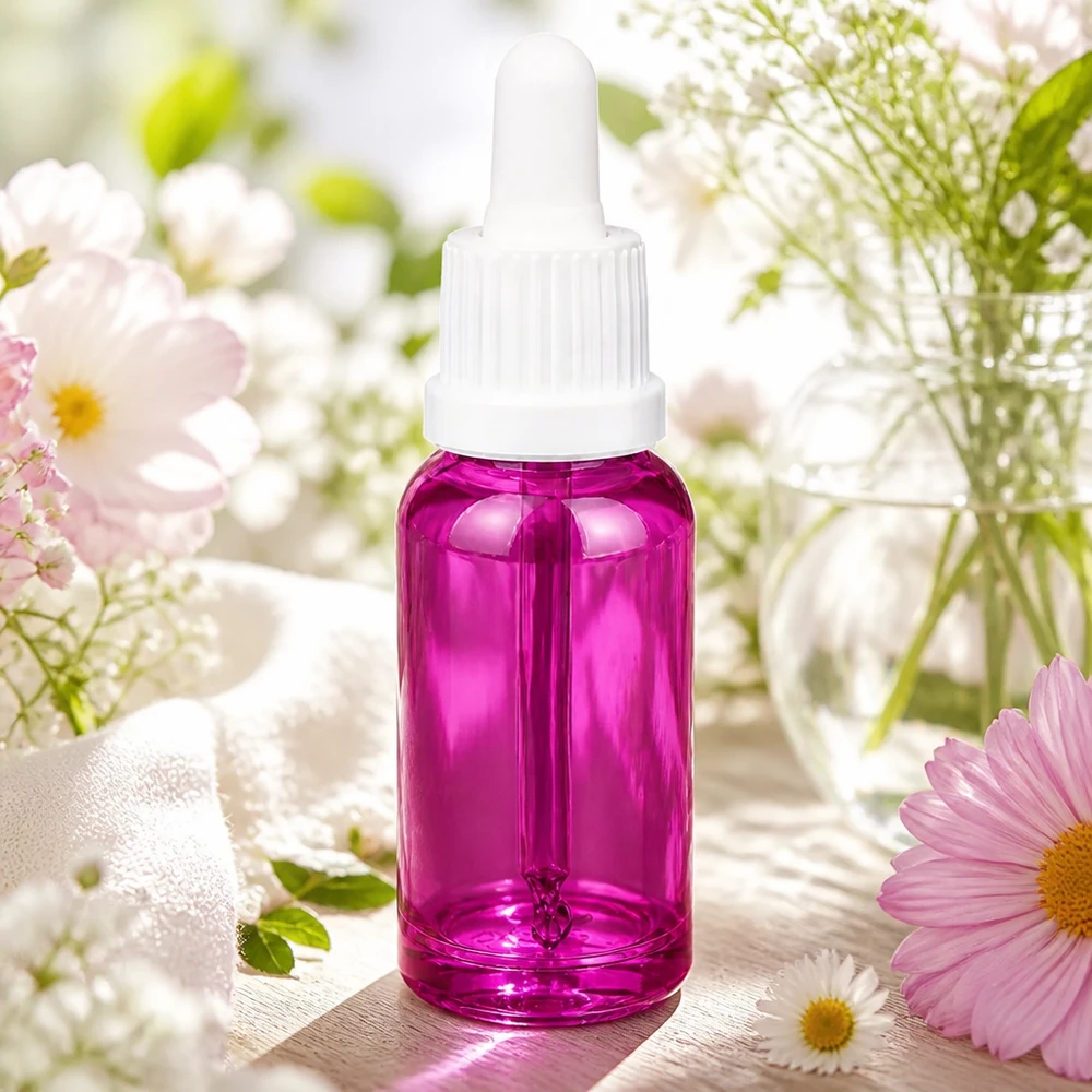 20ml Pipettenflasche weiss Originalität Schraubverschlusserschluss PurpleLine UT18/20 Professionelle 20ml Pipettenflasche violett für präzise Anwendung von Wirkstoffen