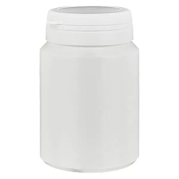 Kapselbox 150 ml weiß mit Jaycap Originalitätsverschluss weiß