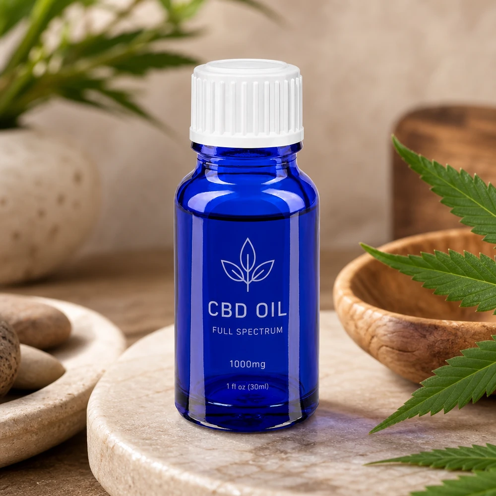 Flacon de pharmacie bleu 10ml bouchon vissable blanc globuli std Flacon compte-gouttes bleu de 10 ml en verre de pharmacie avec bouchon à vis blanc pour huile de CBD