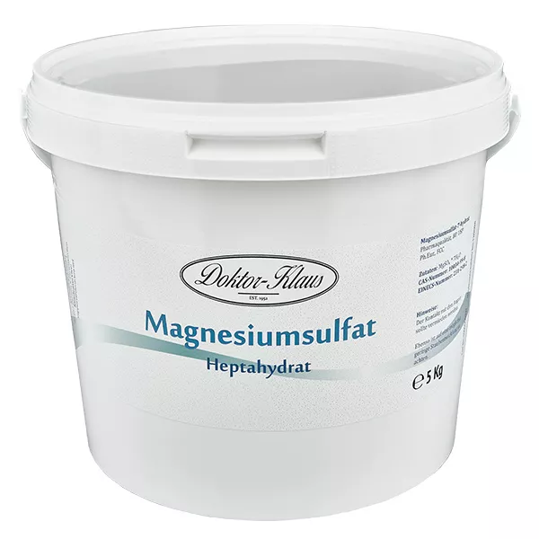 Magnesiumsulfat (7-hydrat) 5kg Doktor-Klaus Magnesiumsulfat (7-hydrat) 5kg Doktor-Klaus