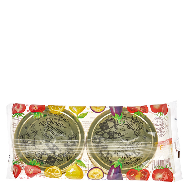 Schraubverschluss "Quattro Stagioni" gold QS86mm