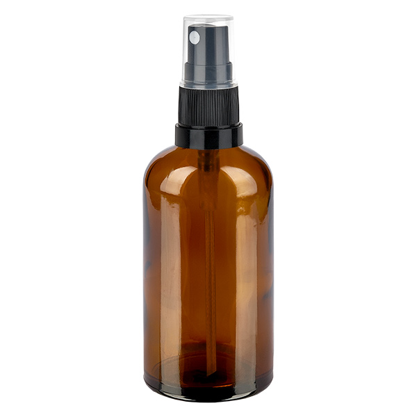 100ml vaporisateur noir/tr. STD BrownLine UT18/100