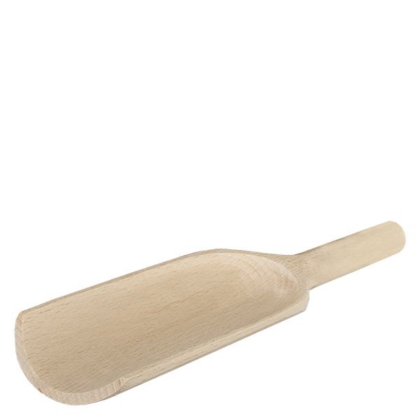 Pala di legno misura L a forma piatta lunga 18 cm Pala di legno piatta lunga 18 cm misura L in legno naturale per la cucina e la casa