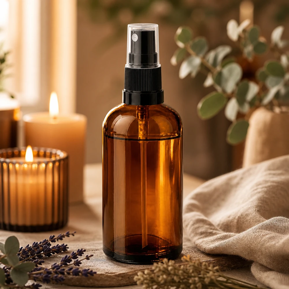 Versatile flacone spray da 100 ml per spray cosmetici fai da te per ambienti e prodotti per la cura auto-miscelati