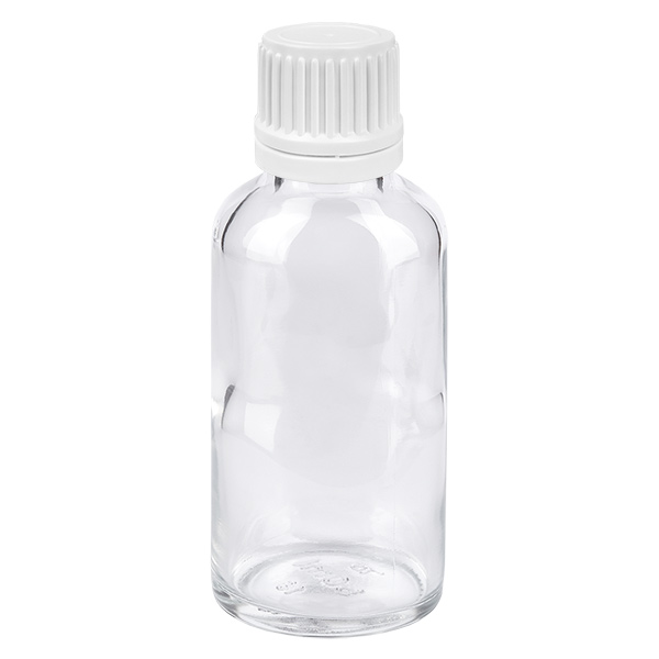 Flacone contagocce da 30 ml 0,7 mm bianco OV ClearLine UT18/30 Flacone contagocce da 30 ml 0,7 mm bianco OV ClearLine UT18/30