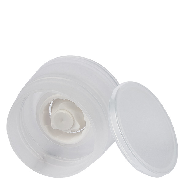 Coperchio per sale/spezie con macinino bianco Coperchio per sale/spezie con macinino bianco