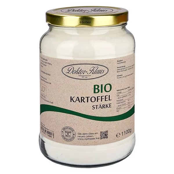 Kartoffelstärke Bio 1100g Doktor-Klaus noWaste