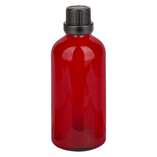 Flacone contagocce da 100 ml 2 mm OV RedL. UT18/100 UNiTWIST Flacone contagocce da 100 ml 2 mm OV RedL. UT18/100 UNiTWIST