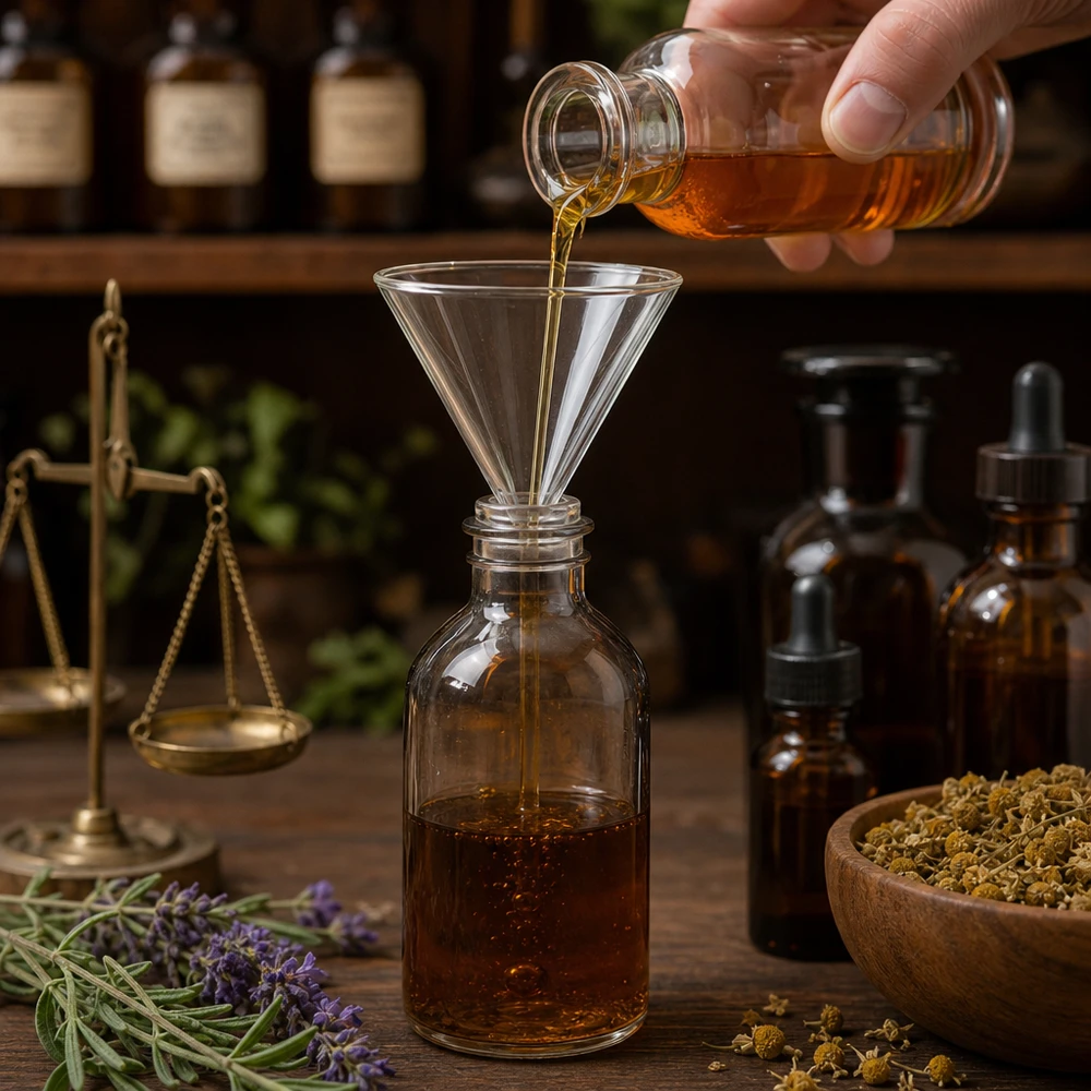 Entonnoir de précision en verre borosilicaté de haute qualité 85mm pour les applications professionnelles en laboratoire