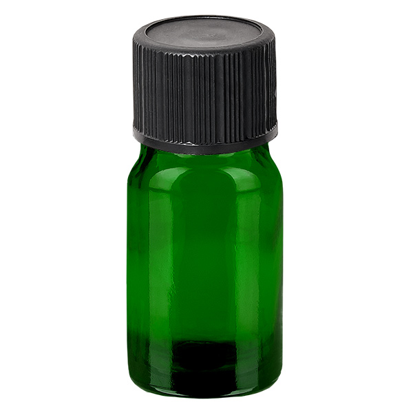 Flacone contagocce da 5 ml 1 mm nero STD GreenLine UT18/5 Flacone contagocce da 5 ml 1 mm nero STD GreenLine UT18/5