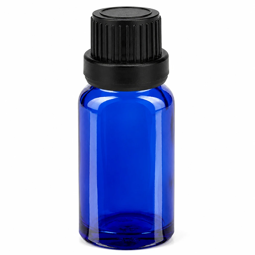 Flacon 10ml 11mm SV noir OV BlueLine UT18/10 Flacon 10ml 11mm SV noir OV BlueLine UT18/10