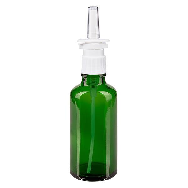 Flacone spray nasale verde 50ml bianco/tr. STD ApoGlas Flacone spray nasale verde 50ml bianco/tr. STD ApoGlas