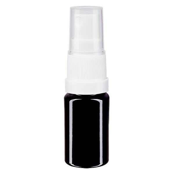 Flacone farmacia viol. 5ml attacco spray bianco Flacone farmacia viol. 5ml attacco spray bianco