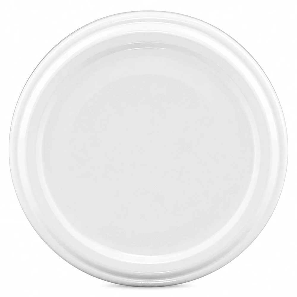 66mm BioSeal Deckel weiß (TO66) UNiTWIST Weisser 66mm Schraubdeckel UNiTWIST TO66 mit BioSeal und unitemp Technologie