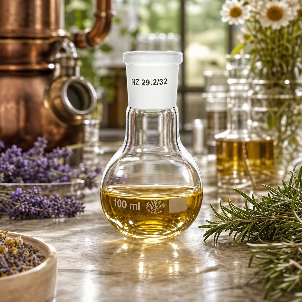 Stehkolben 100ml mit Normschliff (29/32) Stabiler Stehkolben 100ml mit mattiertem Hals NS 29/32 - optimale Griffigkeit und Dichtheit