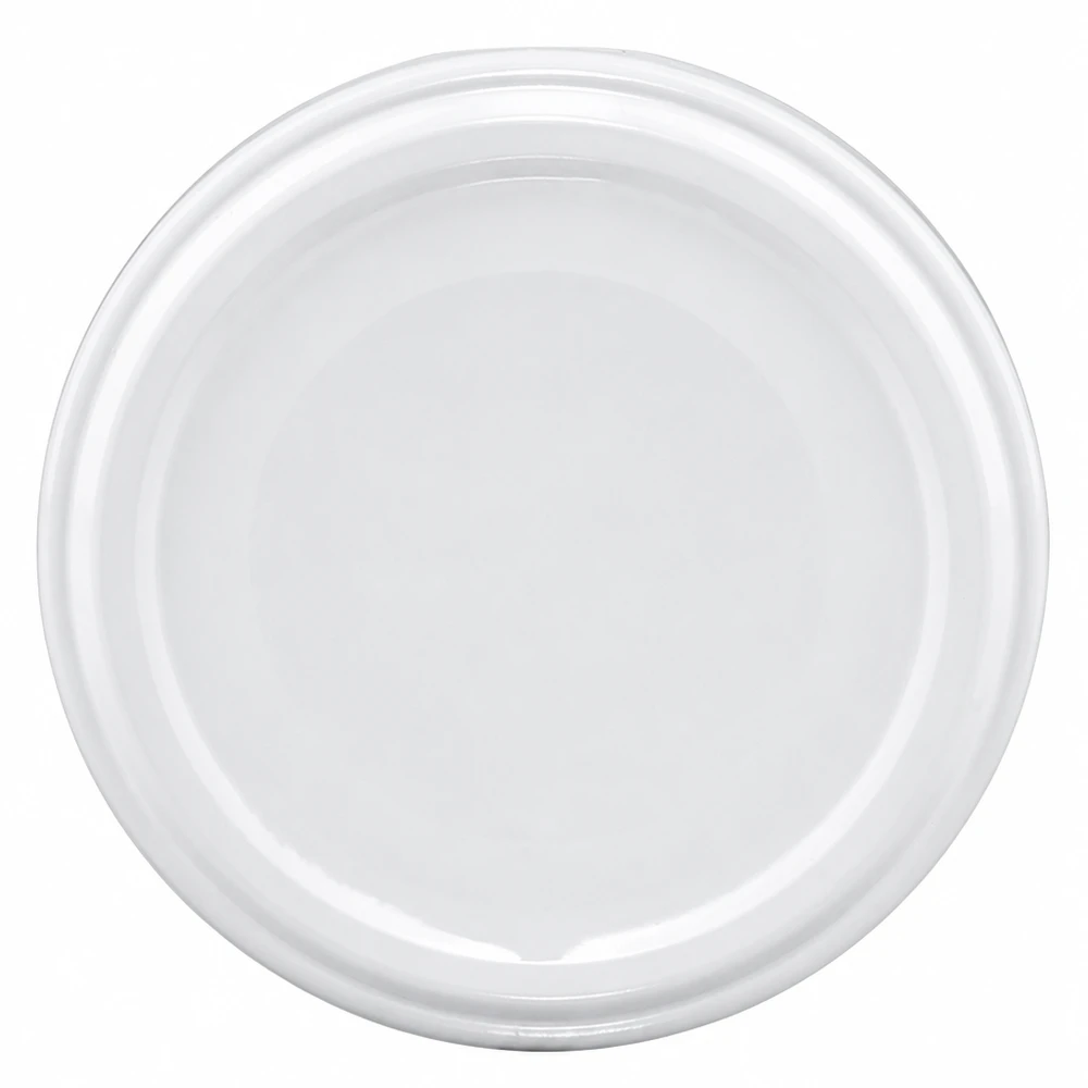 UNiTWIST TO43 weiss, BioSeal, BPA-NI, unitemp Weisser TO43 Metalldeckel UNiTWIST mit BioSeal Dichtung lebensmittelsicher