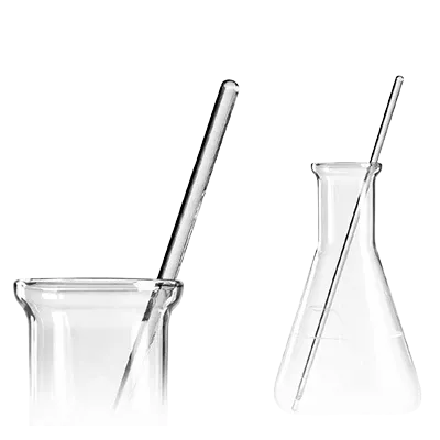 Bâtonnets en verre