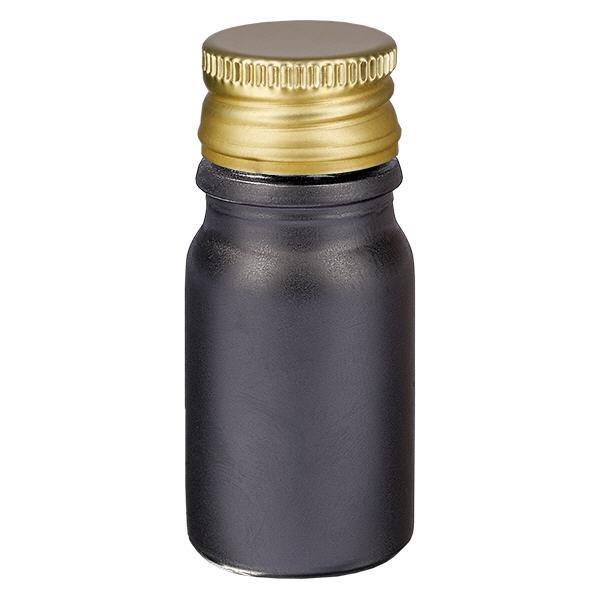 5ml Flasche 11mm Schraubverschluss Alu-Gold Standard BlackLine UT18/5