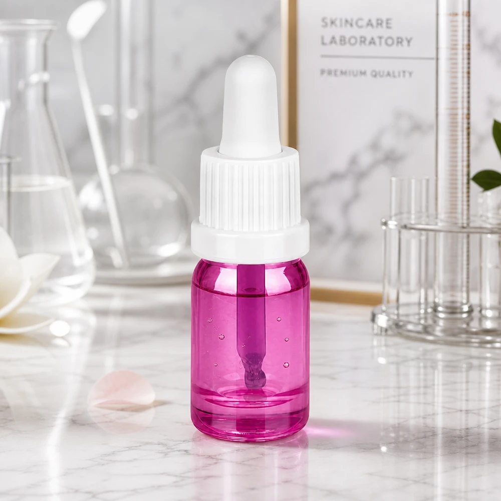 5ml Pipettenflasche weiss Originalität Schraubverschlusserschluss PurpleLine UT18/5 Violette 5ml Laborflasche mit weißer Tropfpipette OV PurpleLine für wissenschaftliche Zwecke
