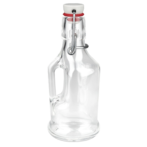 200ml Glasflasche "Siphon" und Porzellan Bügelverschluss UNiTWIST®