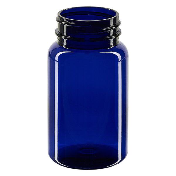 Petpacker 100ml blu cobalto aperto. 38 mm senza coperchio Petpacker 100ml blu cobalto aperto. 38 mm senza coperchio