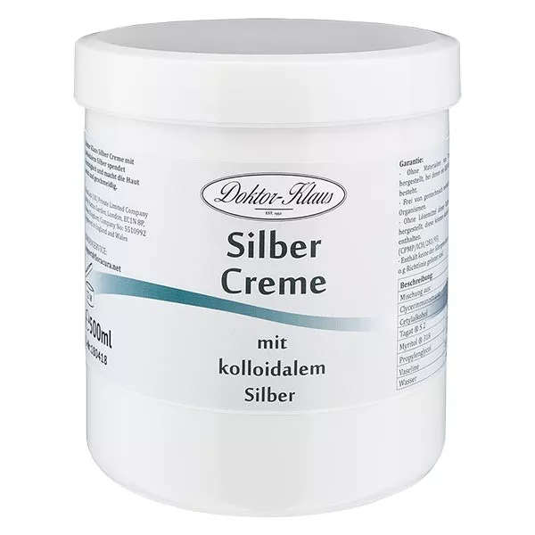 Doktor Klaus Silbercreme 500ml Doktor Klaus Silbercreme 500ml