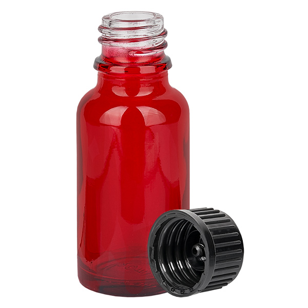 20ml Flasche 11mm Schraubverschluss schwarz Standard RedLine UT18/20
