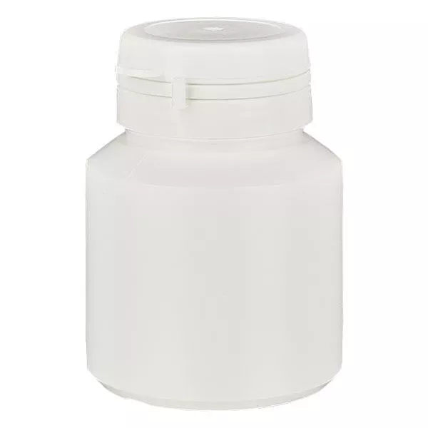 Kapselbox 40 ml weiß mit Jaycap Originalitätsverschluss weiß