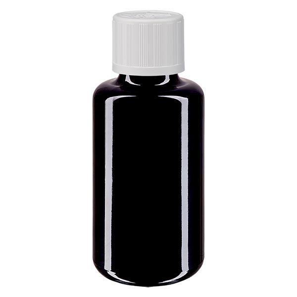 Flacone farmacia viola 30ml tappo contagocce bianco KiSi St Flacone farmacia viola 30ml tappo contagocce bianco KiSi St