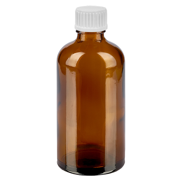 100ml flacon de gouttes 0.9mm blanc STD BrownLine UT18/100