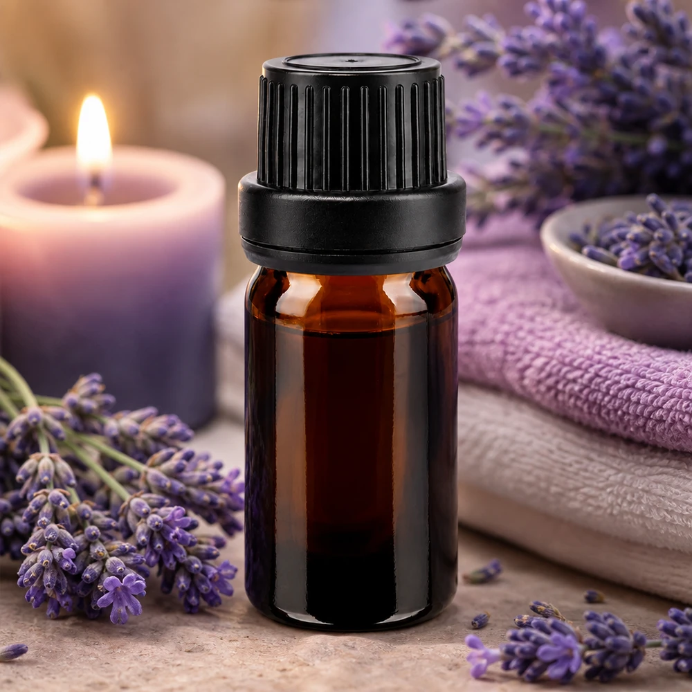 Apothekenflasche braun 5ml Schraubverschluss schwarz Dichteinlage Originalitätsverschluss Dunkle Glasflasche 5ml mit schwarzem OV-Schraubverschluss lichtgeschützt für ätherische Öle