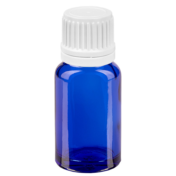 10ml Flasche 11mm Schraubverschluss weiß Originalitätsverschluss BlueLine UT18/10