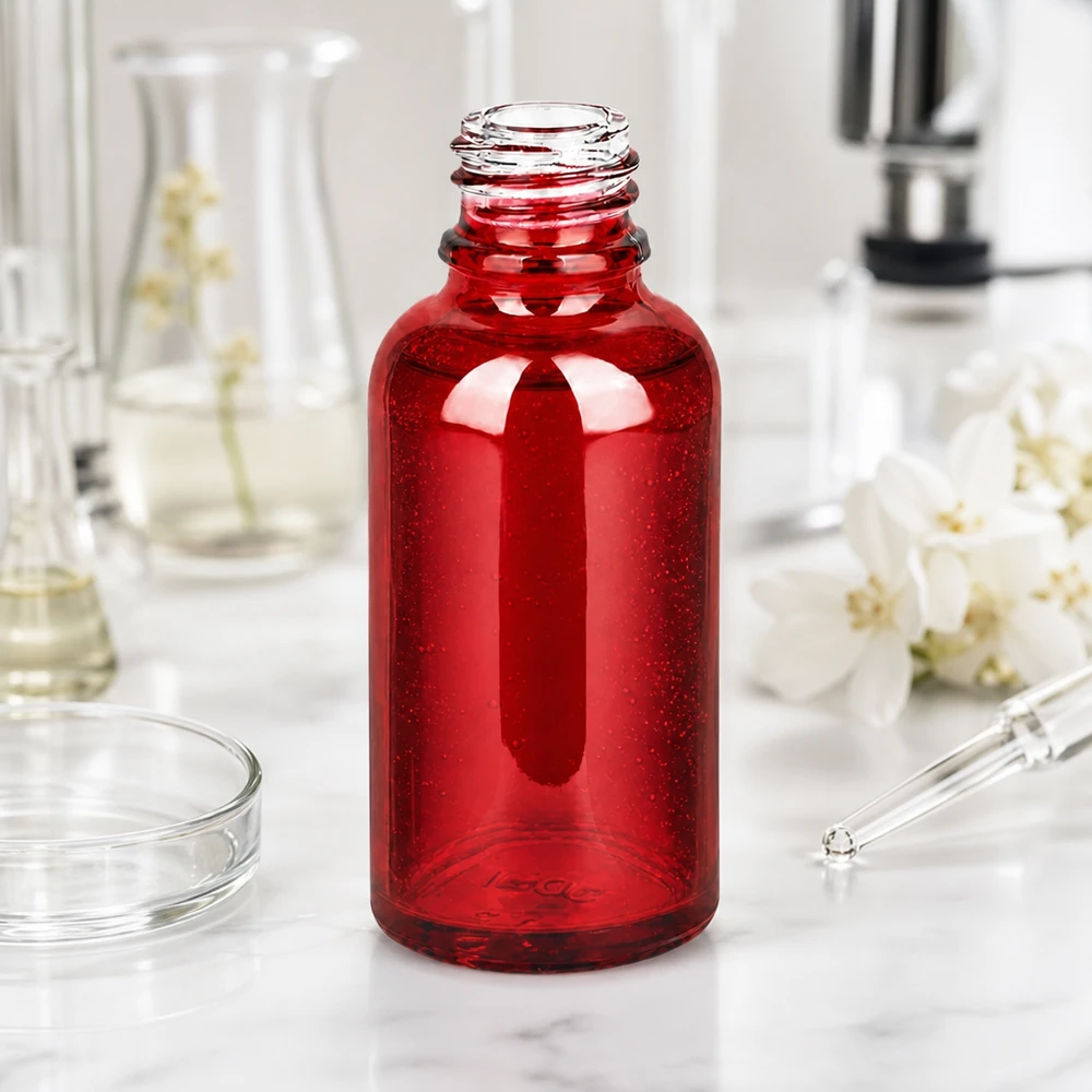 Flacone farmaceutico da 30 ml RedLine UT18/30 UNiTWIST RedLine UT18/30 UNiTWIST flacone per farmacisti da 30 ml con forma ergonomica per una facile manipolazione
