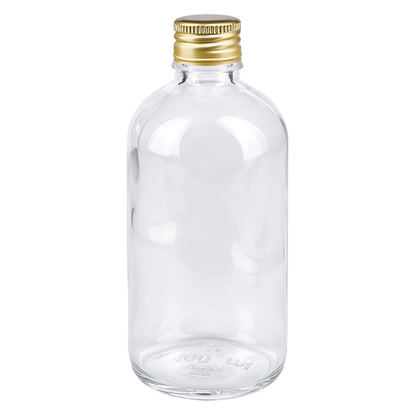100ml Flasche 11mm Schraubverschluss Alu-Go. Standard ClearLine UT18/100