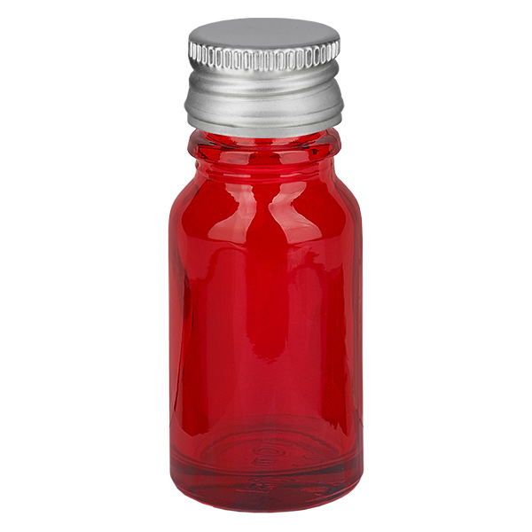 10ml Flasche 11mm Schraubverschluss Alu-Silber Standard RedLine UT18/10