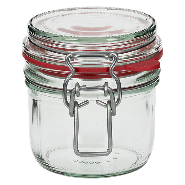 255ml Vorratsglas mit Gummiring und Bügelverschluss UNiTWIST