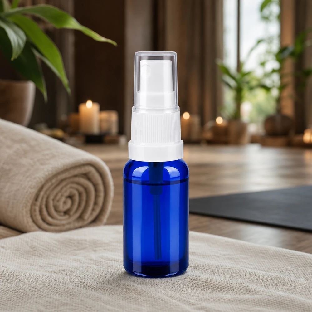 Robusto flacone da 20 ml con nebulizzazione fine per una distribuzione uniforme dei liquidi