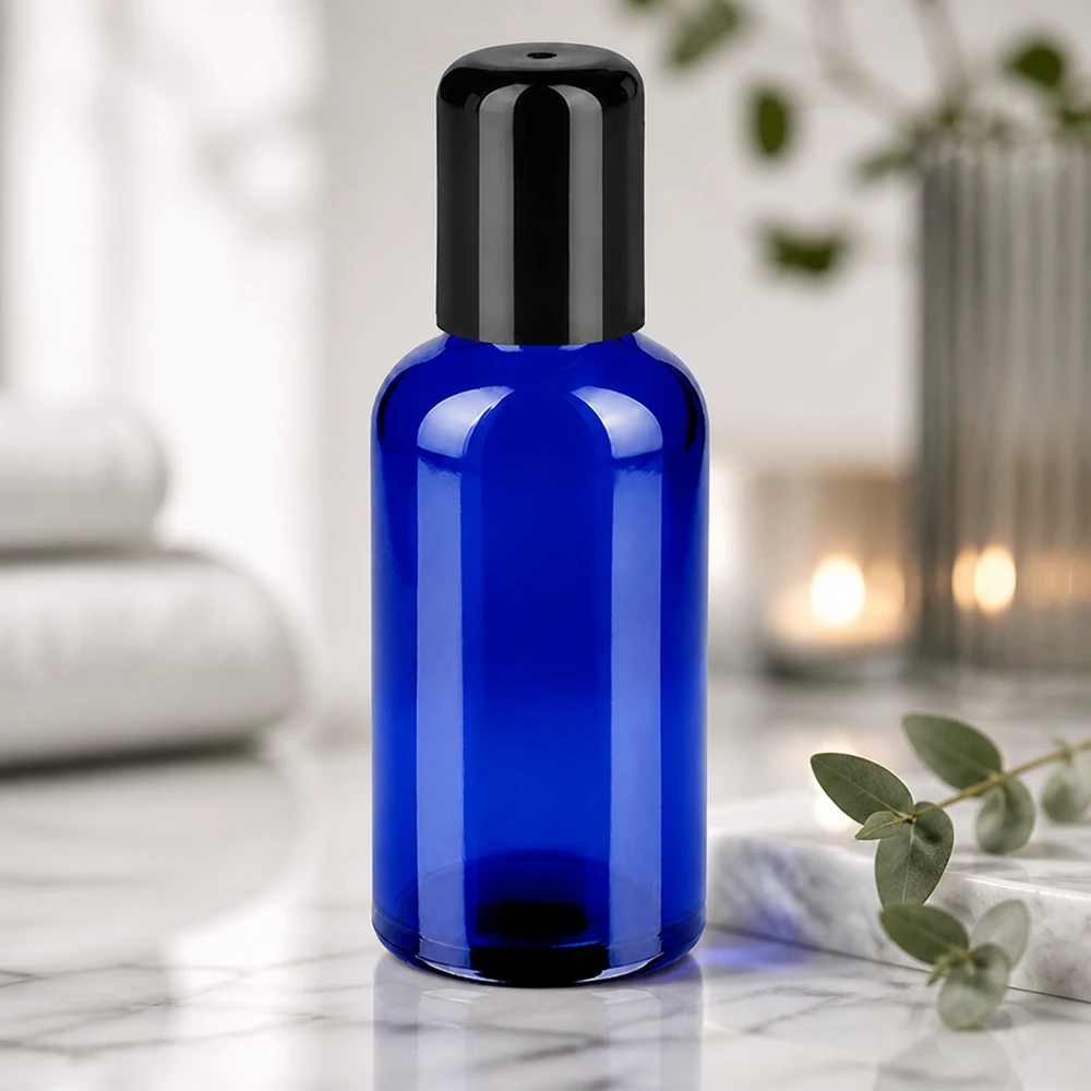 Flacone roll-on da 50 ml STD BlueLine UT18/50 per una distribuzione uniforme di sieri e olii