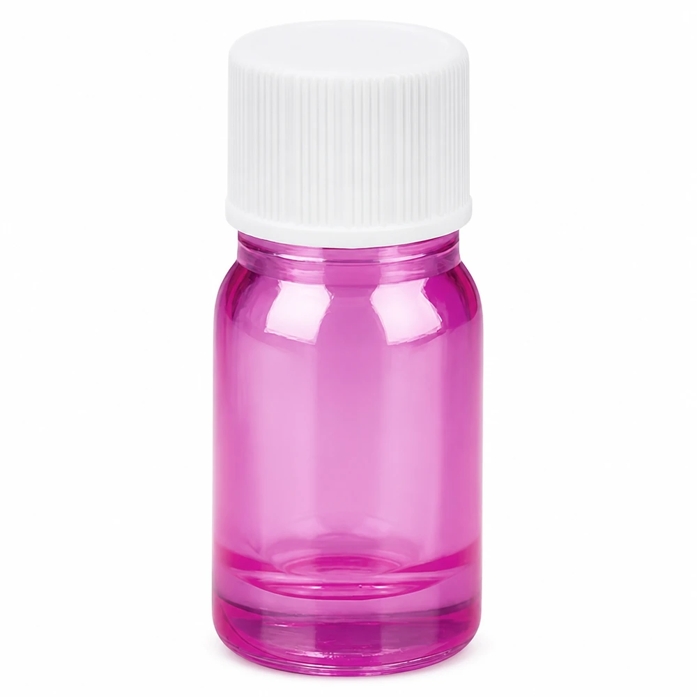 5ml Flasche 11mm Schraubverschluss weiss Standard PurpleLine UT18/5 5ml Probenflasche mit 11mm Öffnung und weißem Schraubdeckel für sichere Aufbewahrung