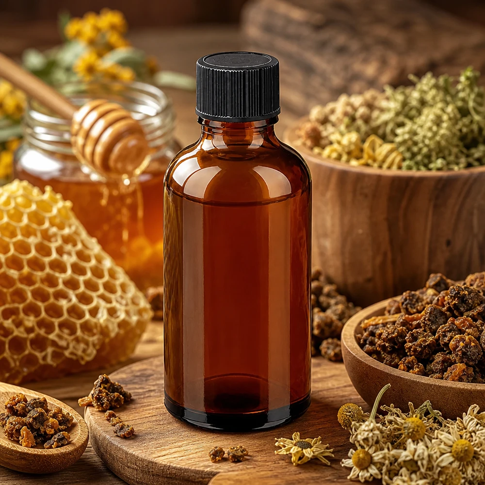 50ml flacon compte-gouttes. 1mm noir STD BrownLine UT18/50 Flacon en verre brun de 50 ml avec bouchon compte-gouttes noir pour protéger le contenu de l'oxydation et de la lumière