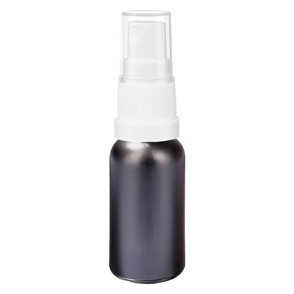30ml Sprayflasche mit weißem Verschluss BlackLine UT18/30