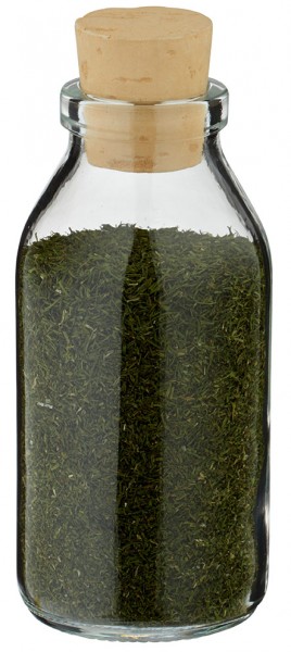 Idea barattolo per spezie: rotondo 100ml trasparente con tappo di sughero 22/26 Idea barattolo per spezie: rotondo 100ml trasparente con tappo di sughero 22/26