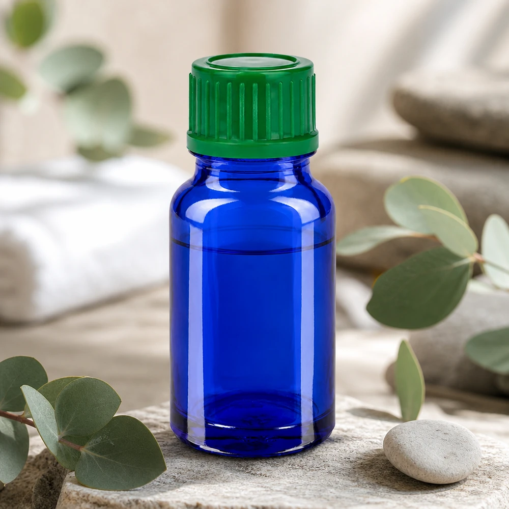 Pratico flacone da 10ml 11mm SV verde STD BlueLine UT18/10 perfetto per i viaggi