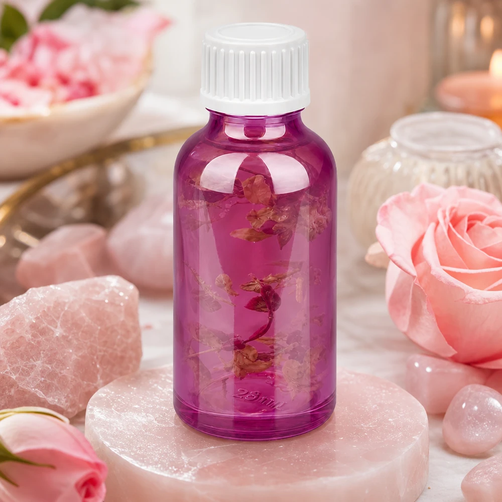 30ml Tropfflasche 0.9mm weiss Standard PurpleLine. UT18/30 Professionelle 30ml Tropfflasche Purple für Labor Apotheke und kosmetische Anwendungen